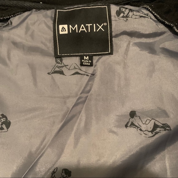 Matix Globetrotter BlackCharcoal Hooded Var Jacket - Picture 2 of 5